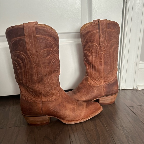Women’s Leather Cowboy Boots - Picture 5 of 5